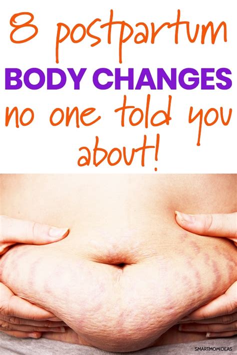 8 Postpartum Body Changes No One Told You About