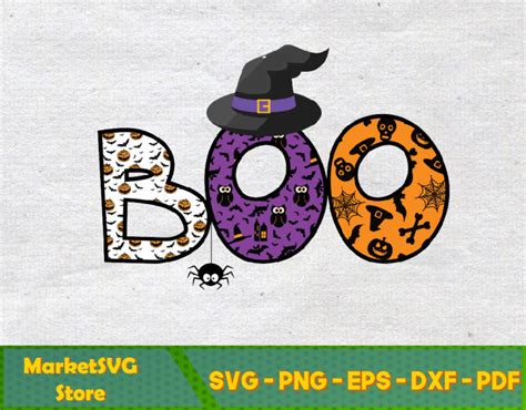 Boo Svg, Halloween Boo Svg, Halloween Svg, Halloween Svg File, Svg ...