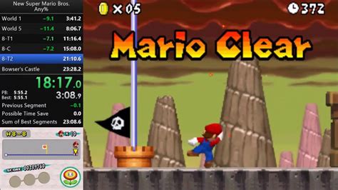 New Super Mario Bros. Any% Speedrun in 23:16 (Former World Record ...