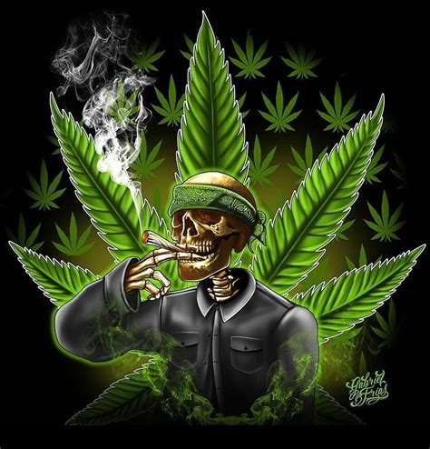 22 Cool pins ideas, weed skull HD phone wallpaper | Pxfuel