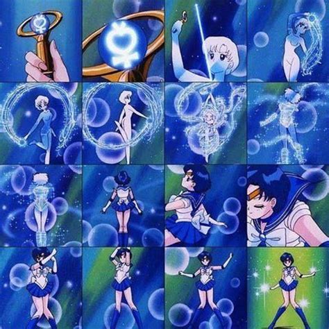 Sailor Mercury transformation | Sailor moon tattoo, Sailor moon usagi ...