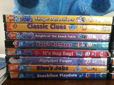 DVD Lot Nick Jr/Nickelodeon Blue's Clues + Dora + Max & Ruby + More ...