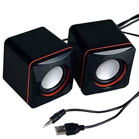 Mini Portable Speaker, Portable Computer Speakers USB Powered Desktop ...