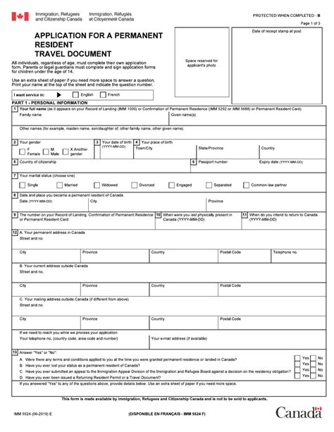 Form IMM5524 - Fill Out, Sign Online and Download Fillable PDF, Canada ...