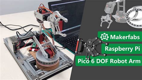 Makerfabs DOF Robot Arm With Raspberry Pi Pico | ubicaciondepersonas ...