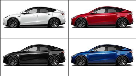 Tesla Model Y Colors - Full Comparison - YouTube