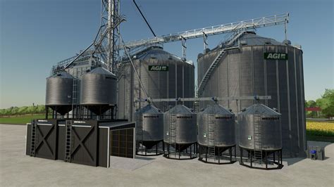 AGI-Triple Corn Dryer/Silo FS22 - KingMods