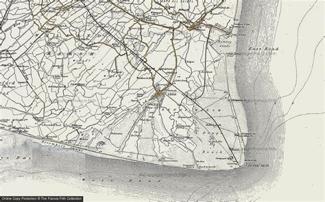 Historic Ordnance Survey Map of Lydd, 1898 - Francis Frith