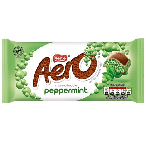 Nestle Aero Mint 90g | Chocolate Singles | B&M Stores