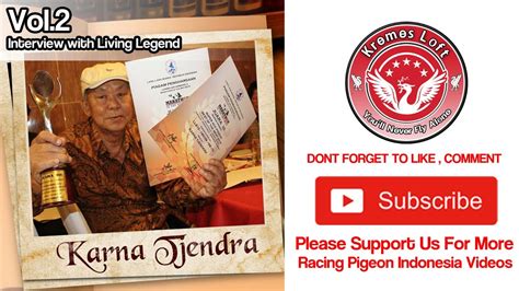 Living Legend Merpati Pos / Racing Pigeon Indonesia - Karna Tjendra ...