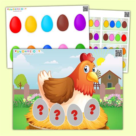 Printable Easter Egg Template and Colouring Page PDF