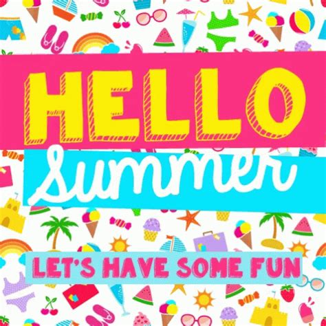 Summer Beach GIF - Summer Beach Hello Summer - Discover & Share GIFs