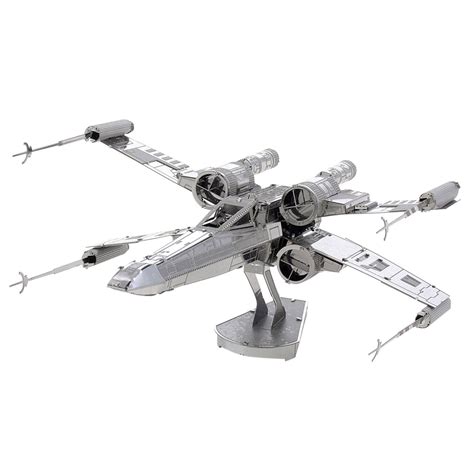 Metal Earth Star Wars X-Wing Fighter 3D Laser Cut Model Kit MMS257 ...