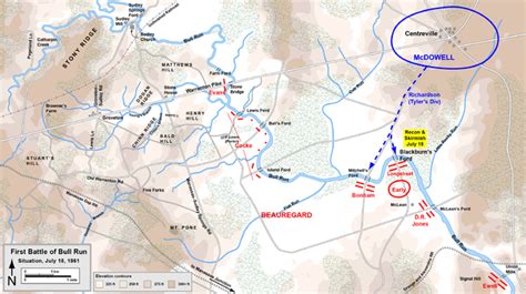 Battle Of Bull Run Maps