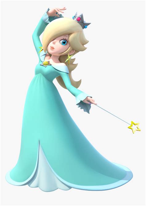 Rosalina Mario Party 10 Render, HD Png Download - kindpng