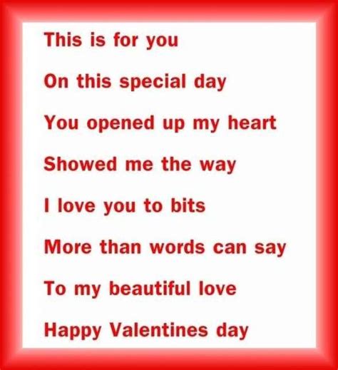 I love you To Bits -Valentine Poem | Valentines day poems, Valentines ...