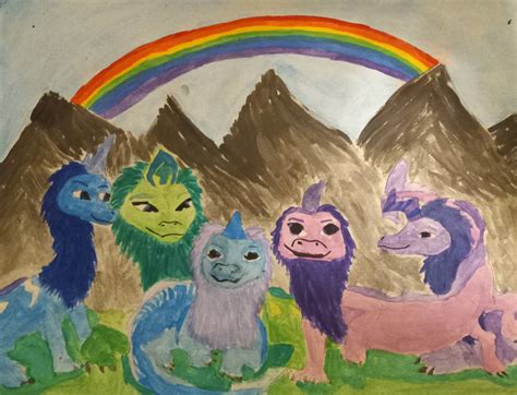 Sisu and her siblings by AmbaTheDragon on DeviantArt