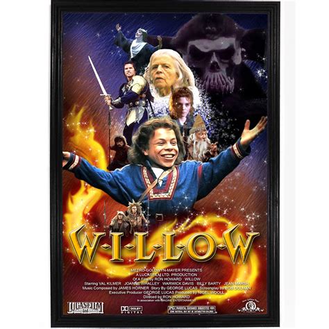 Willow Movie Poster | Jean marsh, Warwick davis and Ron howard