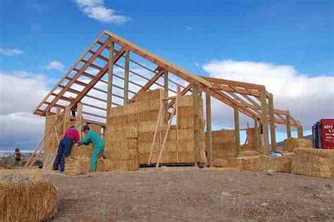 Straw bale construction, Natural building, Straw bale house