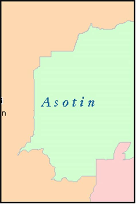 ASOTIN County, Washington Digital ZIP Code Map