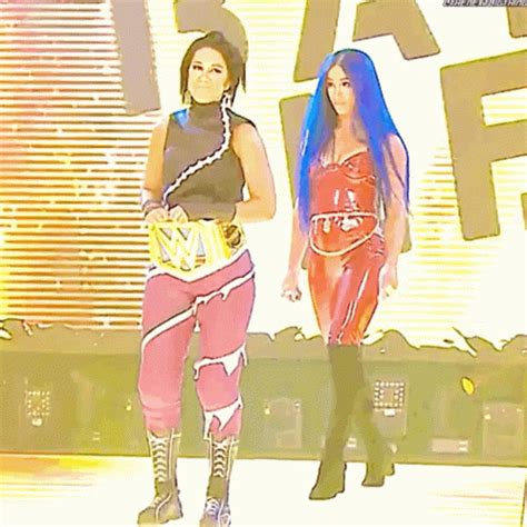 Sasha Banks Bayley GIF - SashaBanks Bayley Entrance - Discover & Share ...