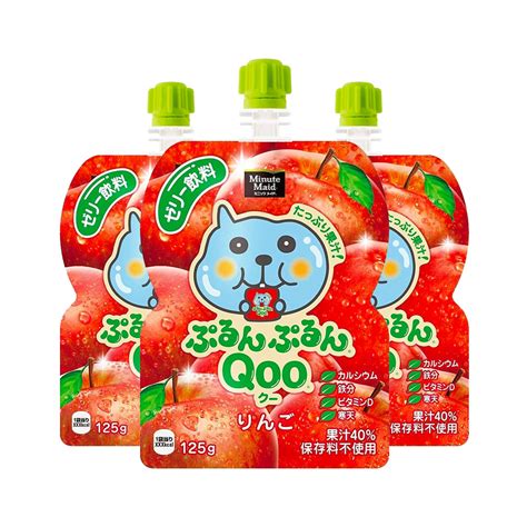 JAPAN COCA COLA Purun Purun Qoo Jelly Drink Mandarins Flavour X 125g ...