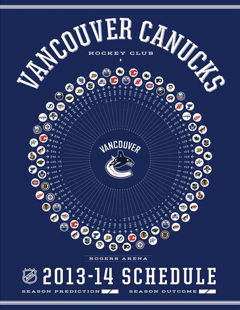 Vancouver Canucks 2013-14 Schedule | Nashville predators, Tampa bay ...