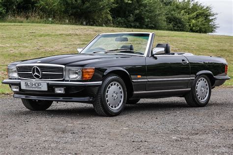 1987 Mercedes-Benz 500SL (R107) #2206 Rare Triple Black - The SLSHOP