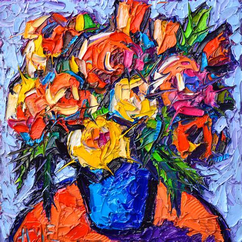 Abstract Flowers Oil Paintings - Best Painting Collection