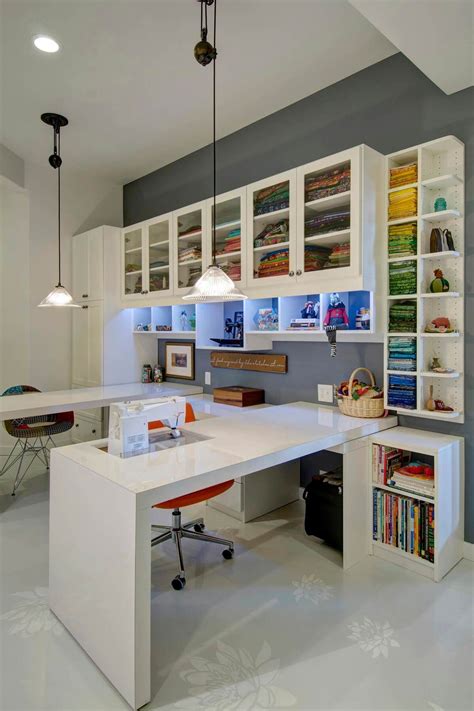 Spacious Sewing Room in Contemporary Design