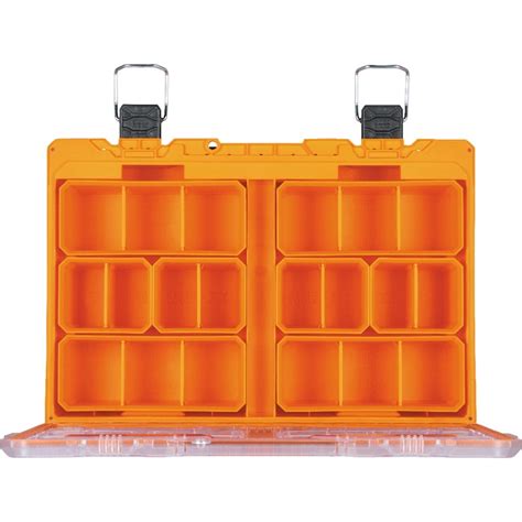 Klein Tools MODbox 15.5-in W x 5.2-in H x 22-in D Orange Plastic Tool ...