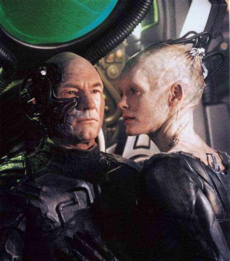 Star Trek: First Contact ~ Locutus & the Borg Queen | Star trek tv ...