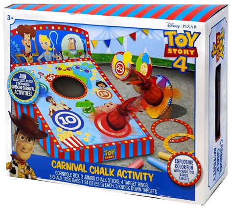 Toy Story 4 Carnival Chalk Activity Playset Mattel - ToyWiz