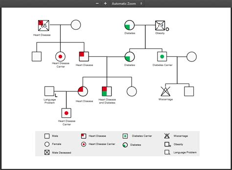 Free Medical Genogram Template - FPPT