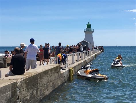 Port Dover, motorcycle riders gather here every Friday 13th