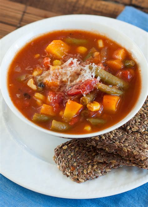 Fire-Roasted Tomato Vegetable Soup | Nutritious Eats