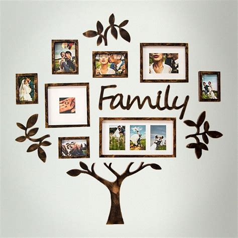 Wall Decoration Ideas With Photo Frames ~ Family Wall Collage Ideas On ...