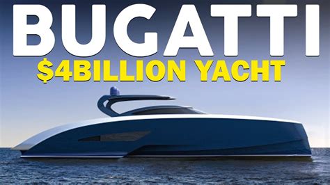 Introducing The Bugatti Niniette the $4 Million Dream Super Yacht - YouTube