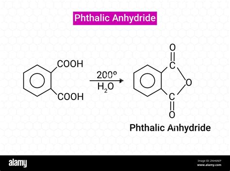 Chemical structure of Phthalic Anhydride Stock Vector Image & Art - Alamy