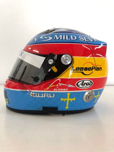 2004 Fernando Alonso race used Helmet -SOLD- – Formula 1 Memorabilia