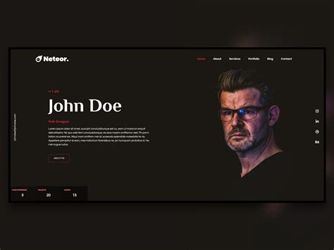 Web Design Portfolio Template