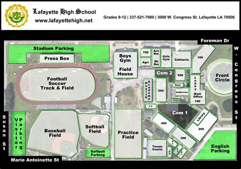 Middle School Campus Map