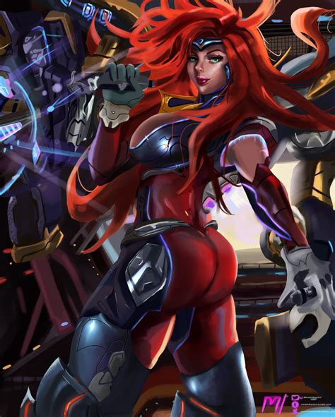 Gun Goddess Miss Fortune by MiraiHikariArt on DeviantArt