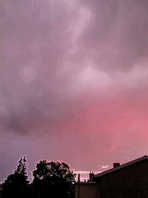 Pink Storm Clouds AE Photograph by Lyle Crump - Fine Art America