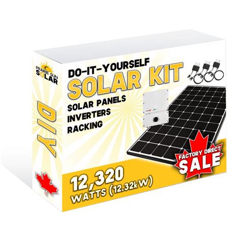 SOLAR PANELS DIY KIT 12KW - Prairie Sun Solar - SOLAR SUPPLIER