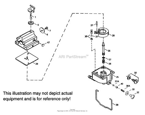 Tecumseh TEC-632671C Parts Diagram for Carburetor