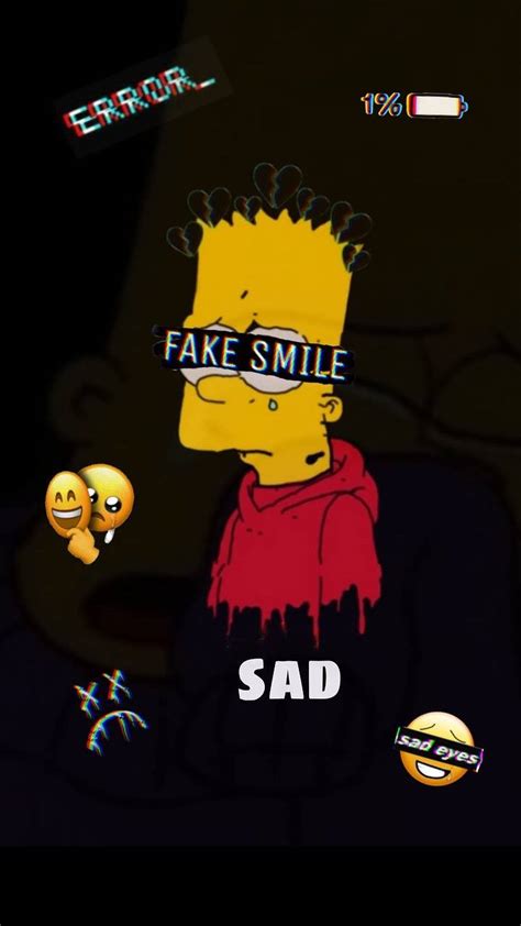 [100+] Bart Simpson Sad Wallpapers | Wallpapers.com