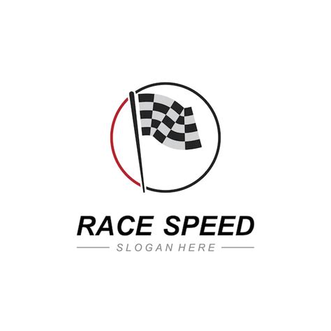 Premium Vector | Race flag icon design