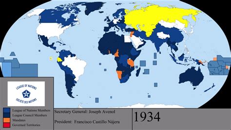 League Of Nations Map