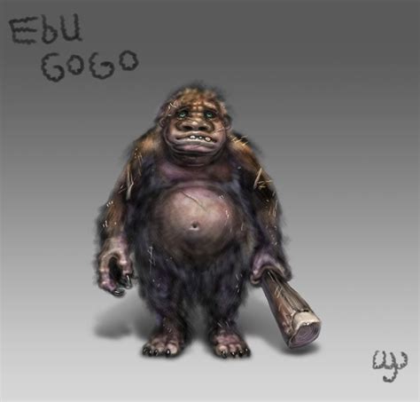 Day 3: Ebu Gogo | Deviantart, Hominid, Mythological creatures